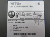 Allen Bradley 1771-P4S/B PLC-5 120 VAC Series B Power Supply