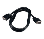 QVS CC320B-15 Premium HD15 Male to Female 15ft VGA Tri-Shield Extension Cable