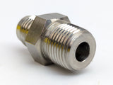 Parker 6-6 FTX-SS Triple-Lok Stainless Steel 3/8" Male JIC 37° Flare X 3/8" Male NPTF Straight Connector Adapter Tube Fitting