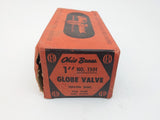 Ohio Brass Co 1501 Vintage B Teflon Disk 125 WSP 200 WOG Bronze 1" Globe Valve
