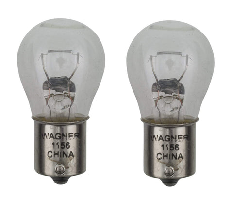 Wagner 1156 12V for Lancer Miniature Lamp Rear Turn Signal Light Bulb Lot of 2