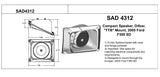 Cast Product SAD4312-05FSD-1 SAD-4312 F350 Left Driver Side Aluminum Compact Siren Speaker