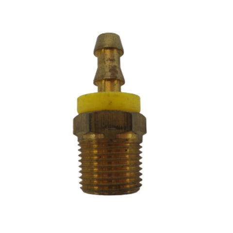 Parker 30182-6-4B Brass 3/8 NPTF X 1/4 Push-Lok Push On Hose Fitting Male Pipe Midland Metal 30-211