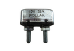 Pollak F335 Transit Bus Type 1 Box Style 12 Volt 25 AMP Cycling Circuit Breaker