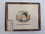 Garcia Y Vega Elegantes Claro 50 Fine Cigars Wooden Cigar Box