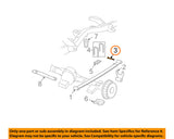 GM 11516258 Genuine OEM E2500 Savana Acadia Enclave Multi-Purpose Shackle Bolt