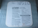 Lexan MR10 1/4" x 20" x 19" in. Margard Abrasion Resistant Solar Gray Polycarbonate Sheet - Second Wind Surplus