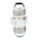 Parker 6 HTX-S Triple-Lok Steel 3/8" Male JIC 37° Flare X 3/8" JIC 37° Flare Straight Union Tube Fitting