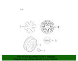 Nissan 40300-JA200 Genuine OEM Altima 16” X 7” Aluminum Wheel Rim 40300-ZN40A 40300-JA21B
