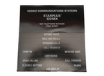 Vodavi SP1252-00 Starplus 1224EX Key Telephone Station User Guide Labels