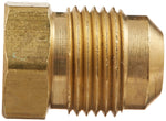 Eaton Weatherhead 39X8 Brass 1/2" OD Tube CA360 SAE 45° Degree Male Flare Plug