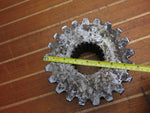Heavy Duty 7-3/4" X 2-3/4" X 3" Steampunk Industrial Steel 21 X 22 Tooth Gear