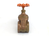 Buyers Products HGV150 Vintage Solid Bronze 1-1/2” NPT Threaded Full Flow Gate Valve Fitting