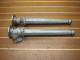 Vintage Decorative 14" Gilded Table or Chair Legs with Mounting Hardware Lot of 2
