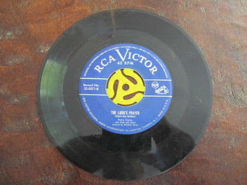 Perry Como Ave Maria / The Lord's Prayer 52 0071 RCA Victor Vinyl Record