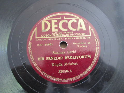 Küçük Melahat Bir Senedir Bekliyorum CO 3466 Decca Records Vinyl Record Kucuk