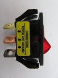 Federal Mogul PowerPath 784707 Panel Mount 12VDC On/Off Red Lighted Illuminated Rocker Switch