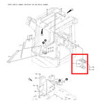 Kawasaki 44860-20070 Genuine OEM 50ZV 65ZV 60ZIV-2 70ZV-2 85ZIV-2 Wheel Loader Cab Dome Light