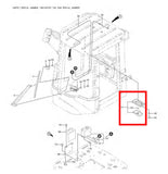 Kawasaki 44860-20070 Genuine OEM 50ZV 65ZV 60ZIV-2 70ZV-2 85ZIV-2 Wheel Loader Cab Dome Light