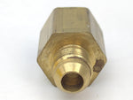 Parker 6-6 GTX-B Triple-Lok Brass 3/8" Male JIC 37° Flare X 3/8" Female NPTF Straight Connector Adapter Tube Fitting