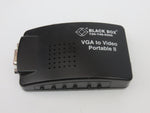 Black Box AC325A-R2 VGA to Video Portable II Video Decoder with Power Supply