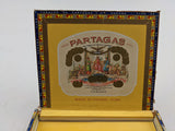 Flor De Tabacos Partagas Chicos Cellophane Habana Wooden Cigar Box