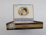 Garcia Y Vega Elegantes Claro 50 Fine Cigars Wooden Cigar Box