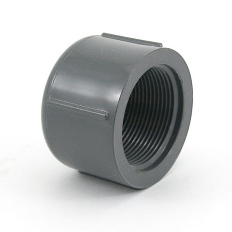 Spears 848-003 PVC Schedule 80 3/8" 140° F FPT Threaded Cap Fitting