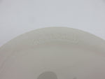 Pillivuyt for Hoan Vintage Wildflower 8" Round White Porcelain Pleated Souffle / Casserole Dish