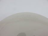 Pillivuyt for Hoan Vintage Wildflower 8" Round White Porcelain Pleated Souffle / Casserole Dish