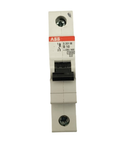 ABB S201M-B10 2CDS271001R0105 S200M 10A Single Pole B Miniature Circuit Breaker
