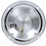Truck-Lite 80350 80 Series 12V Round 5” Incandescent Clear Dome Light with Switch