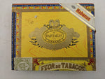 Flor De Tabacos Partagas Chicos Cellophane Habana Wooden Cigar Box