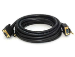 Monoprice 3339 15ft Super VGA HD15 M/M CL2 Triple Shielding Stereo Audio Cable