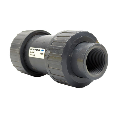 Georg Fischer +GF+ 161.562.103 Type 360 PVC 3/4” Cone Check Valve Pipe Fitting