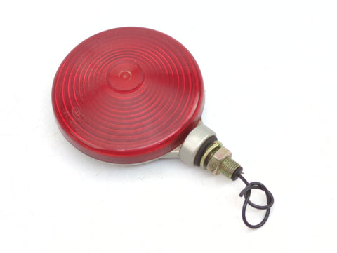 Grote 50652 Red Chrome-Plated Die Cast 12-Volt Double Contact Single Face Lamp