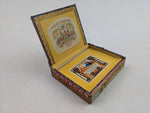 Flor De Tabacos Partagas Chicos Cellophane Habana Wooden Cigar Box