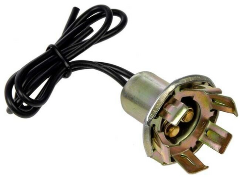 Motormite 85819 Bronco Maverick 2-Wire Front Rear Brake Lamp Tail Light Socket