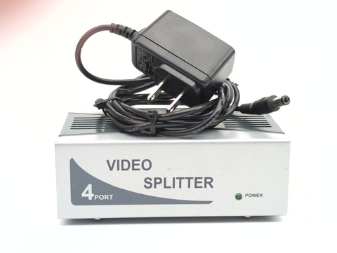 NTI VOPEX-4V-LC 4-Port 1920x1200 Resolution 15 Pin VGA Video Splitter