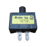 Cooper Bussmann 17410-14 Gillig 51-24459-004 50VDC 10A Push Button Circuit Breaker - Second Wind Surplus