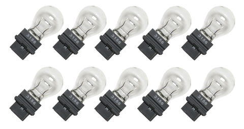 General Electric GE 3156 Automotive 13V Miniature Incandescent Lamp Light Bulb Lot of 10