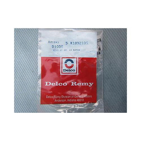 Delco Remy 1892106 50RD Regulator Zener Diode 02120K5 Pack of 5 - Second Wind Surplus