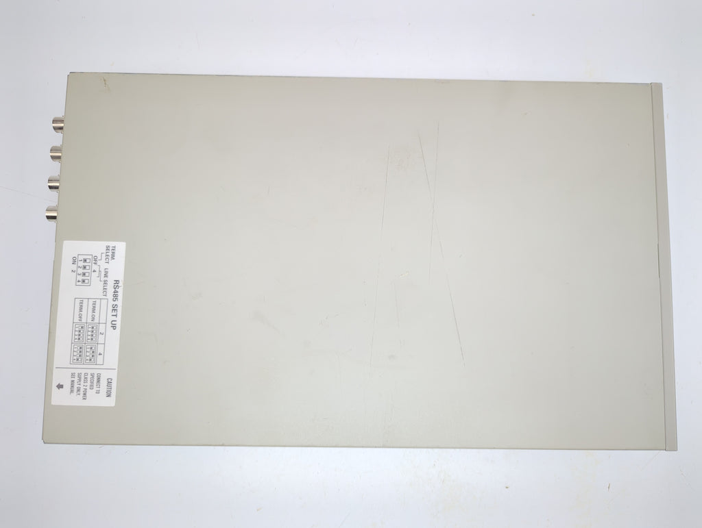 Panasonic Cell Module Rack Panasonic WJ-NT104 Rack Mount 8-Conductor 12 VDC 800 mA Network Interf ...