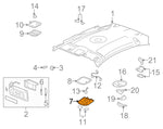 GM 15276333 Genuine OEM Chevrolet Malibu Saturn Aura Dome Map Light Assembly