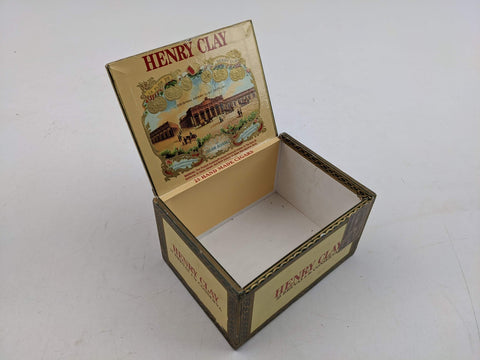 Henry Clay Brevas a la Conserva 25 Hand made Cigars Wooden Cigar Box