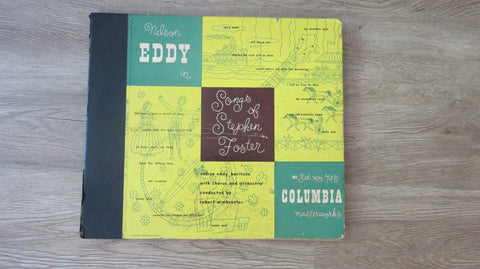Nelson Eddy Songs of Stephen Foster MM-745 Columbia Masterworks Vinyl Record