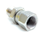 Parker 4 XHL6-SS Stainless Steel 1/4" JIC 37° Flare X 1/4" Female ORFS Swivel Straight Conversion Adapter Tube Fitting
