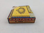 Flor De Tabacos Partagas Chicos Cellophane Habana Wooden Cigar Box
