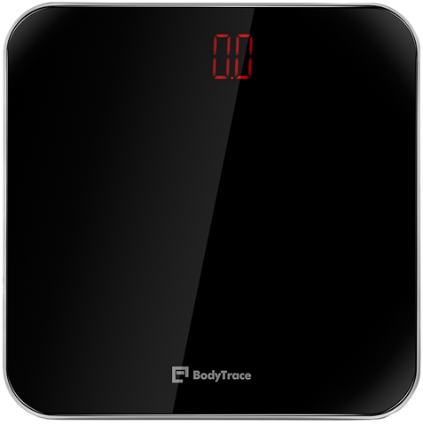 BodyTrace BT005 Black 320mm 200kg Capacity Smart Digital Weighing Weight Scale