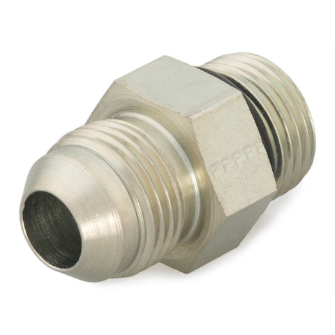 Parker 12-8 F5OX-SS Triple-Lok Stainless Steel 3/4" Male JIC 37° Flare X 3/4-16 SAE-ORB Straight Thread Connector Fitting